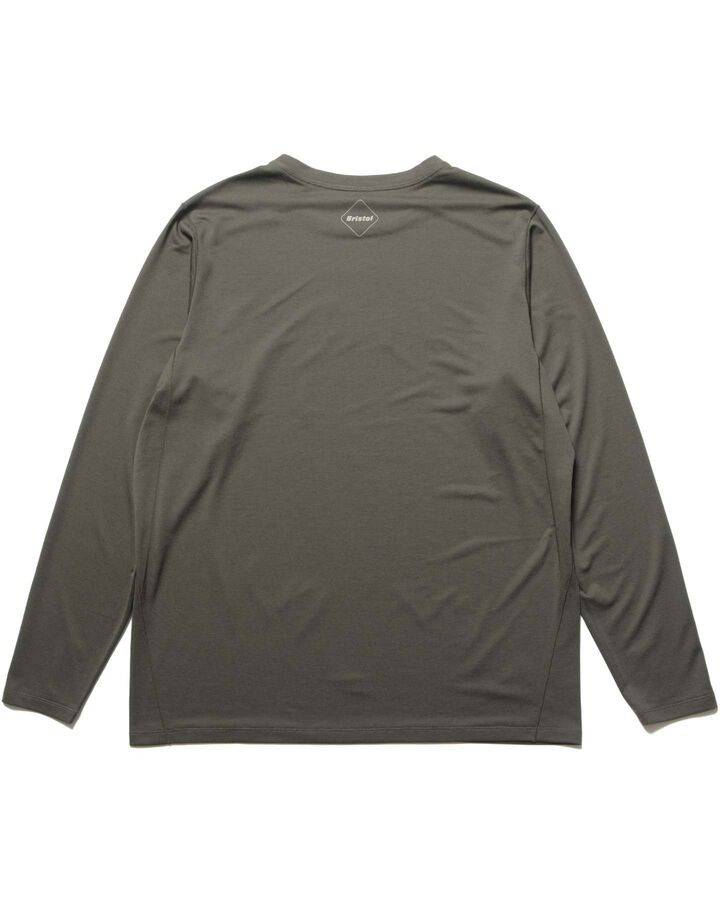 TECH L/S TEE,KHAKI, medium image number 1