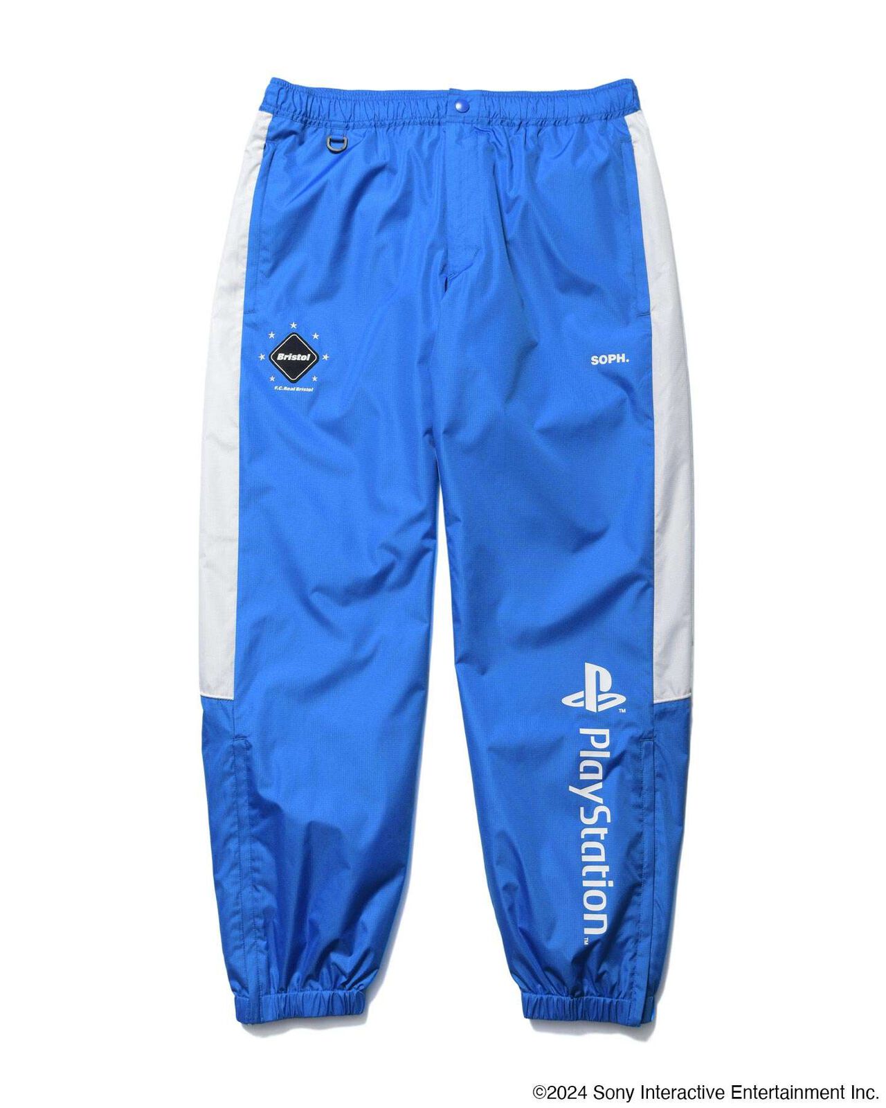 WARM UP PANTS,BLUE, large image number 0