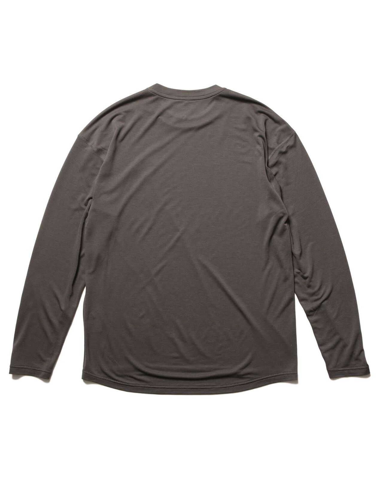 POLARTEC L/S WORKOUT TOP,CHARCOAL GRAY, large image number 1