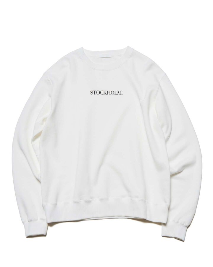 STOCKHOLM. SWEATSHIRT,WHITE, medium