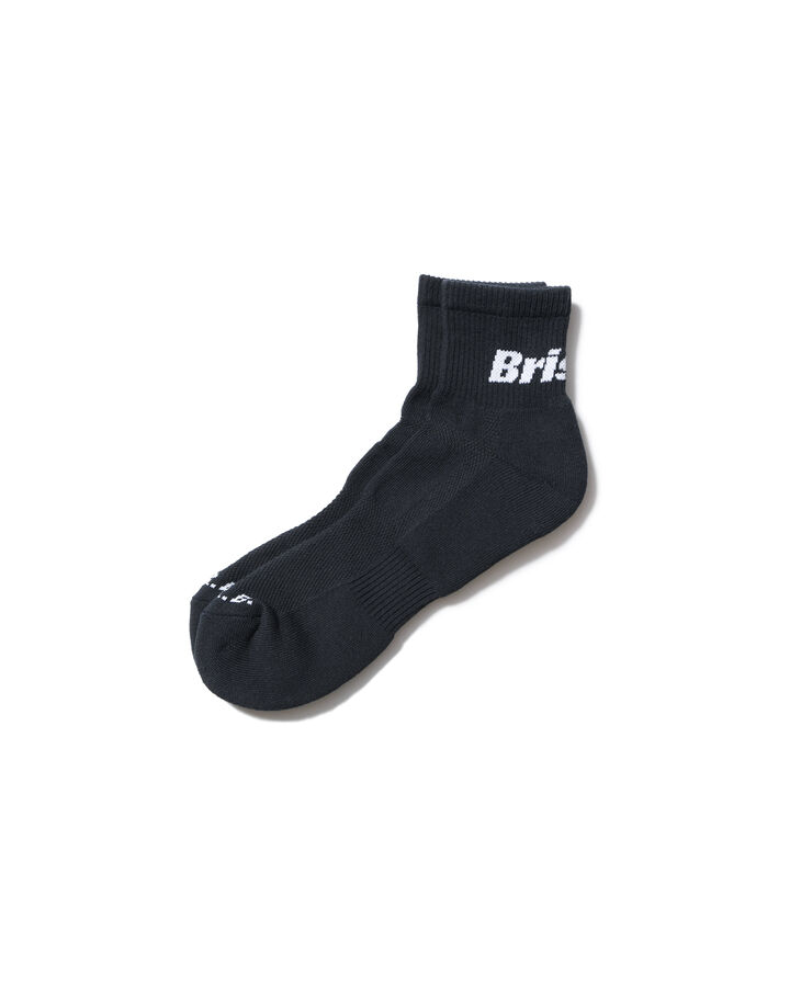 AUTHENTIC LOGO SHORT SOCKS,BLACK, medium