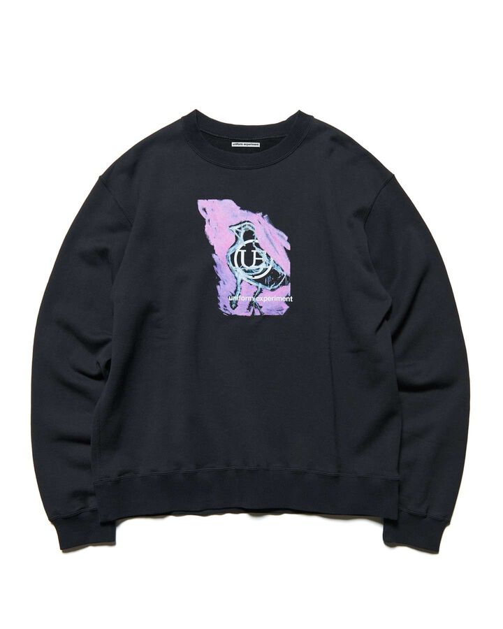 ASGER JORN: PORTRAIT SWEATSHIRT,BLACK, medium