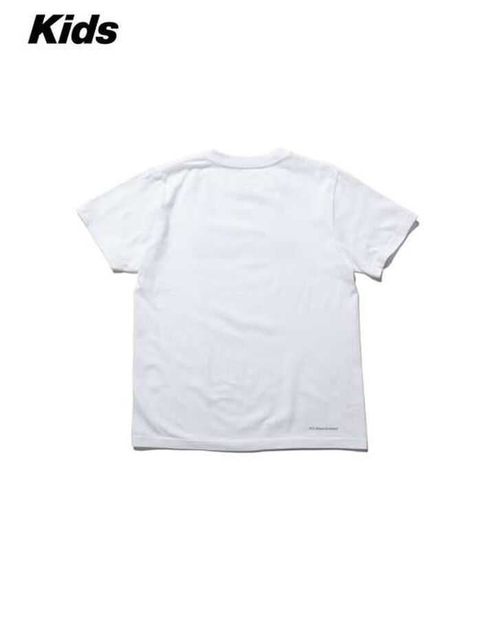 EFFECT LINE LOGO S/S TEE,WHITE, medium image number 1