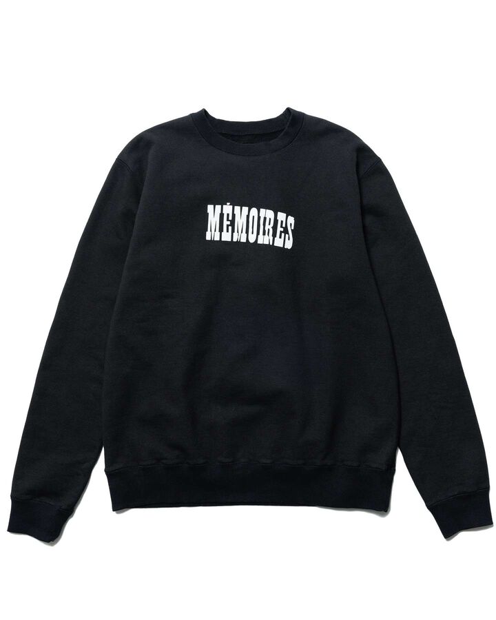 ASGER JORN: MEMOIRES SWEATSHIRT,BLACK, medium