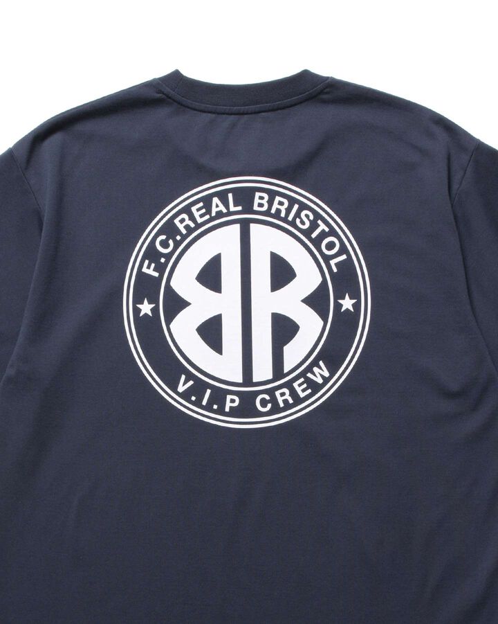 V.I.P CREW TEE,NAVY, medium image number 2