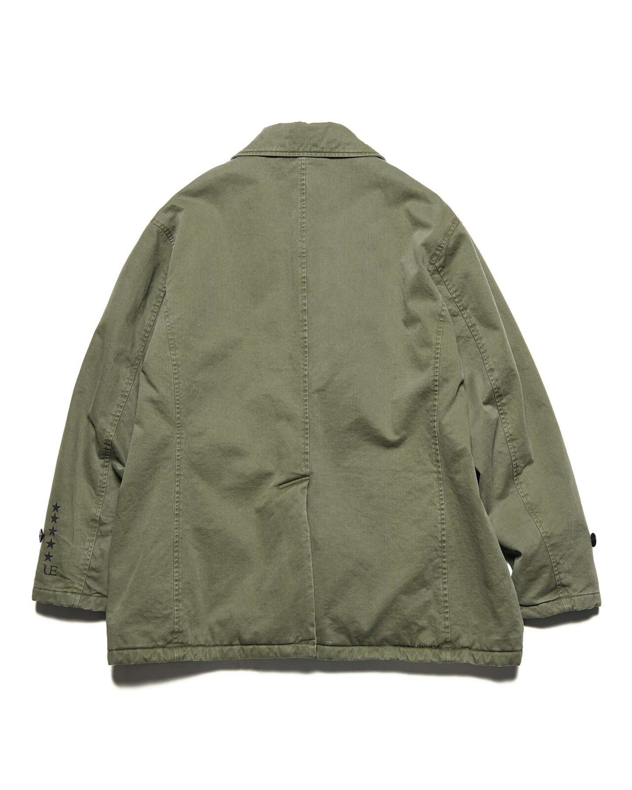 MILITARY PEA COAT,KHAKI, large image number 1