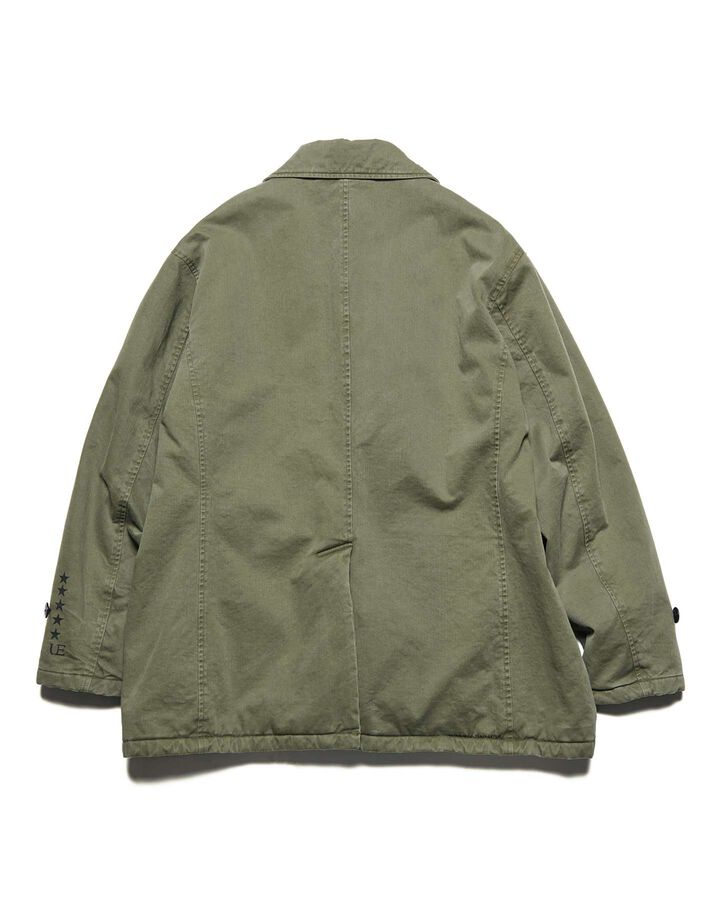 MILITARY PEA COAT,KHAKI, medium image number 1