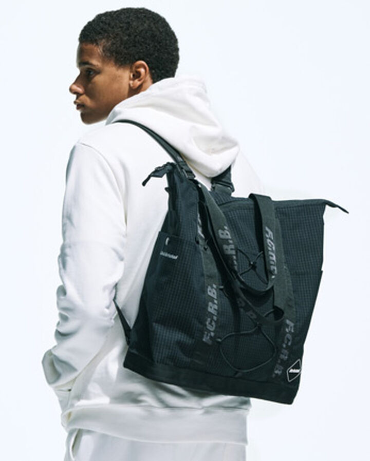 TOUR TOTE BAG,BLACK, medium image number 8