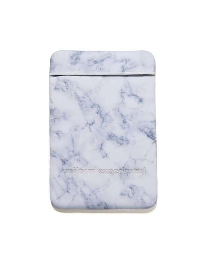 MARBLE LAPTOP SLEEVE (L),WHITE, medium image number 0