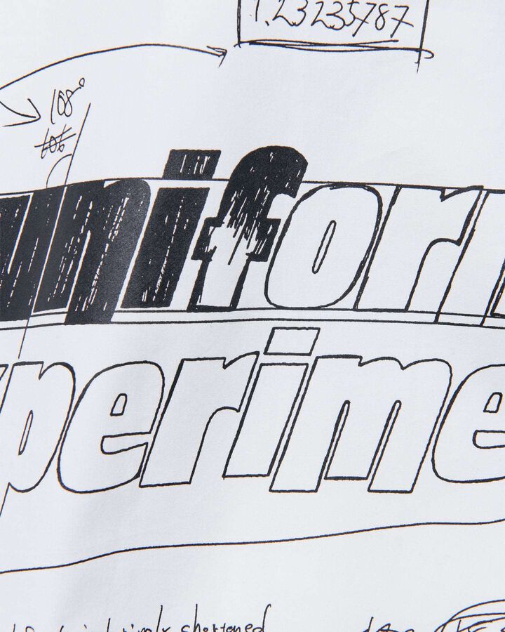 IN-PROCESS PRINT S/S SHIRT,WHITE, medium image number 3