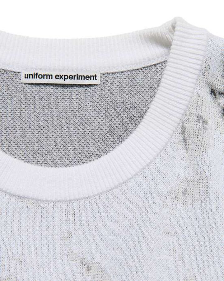 MARBLE JACQUARD KNIT,WHITE, medium image number 2