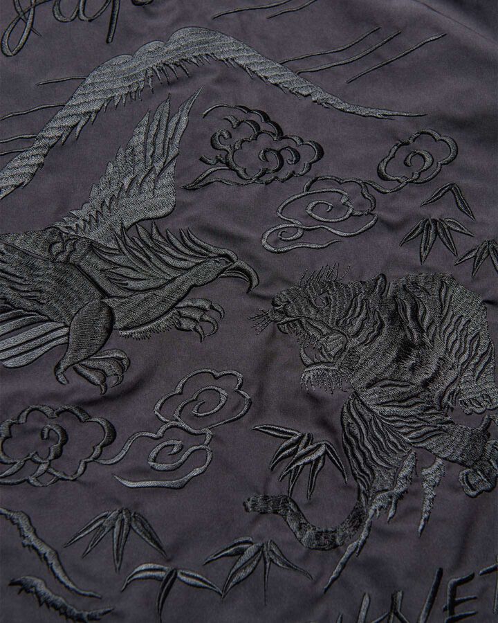 REVERSIBLE SOUVENIR JACKET,BLACK, medium image number 6