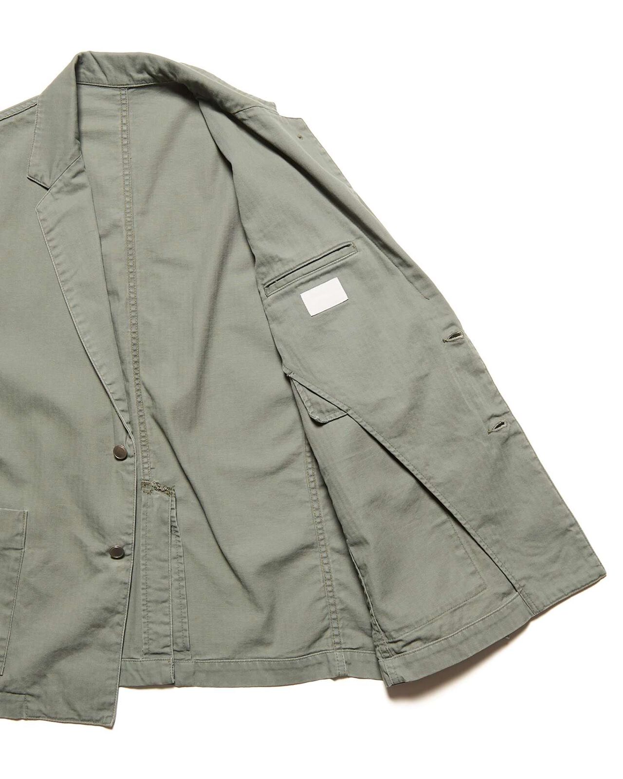 DAMAGED WIDE JACKET,KHAKI, large image number 5