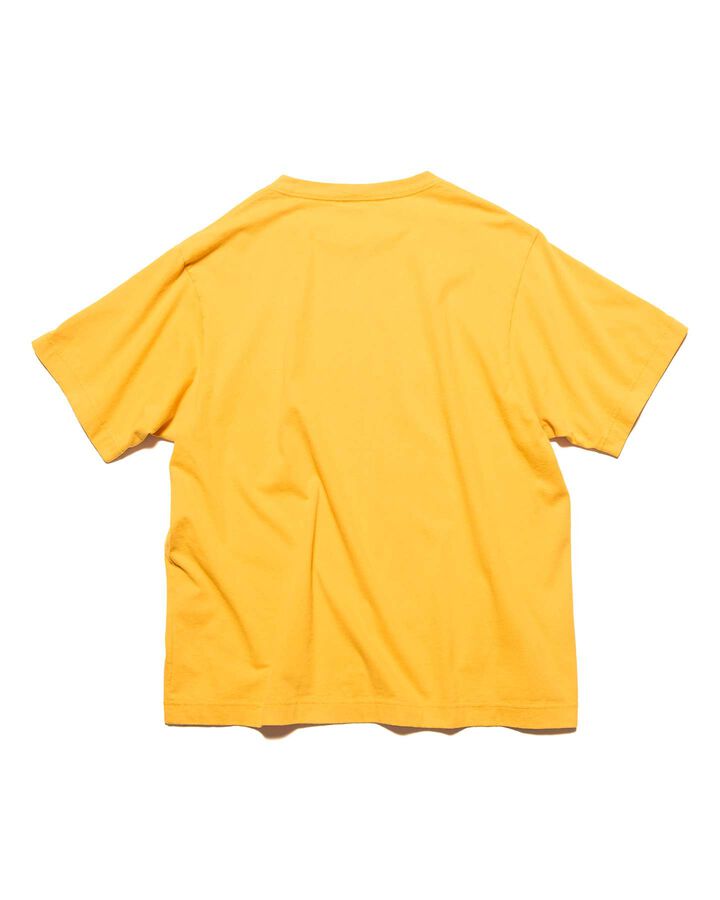 VINTAGE LOGO WIDE TEE,YELLOW, medium image number 1