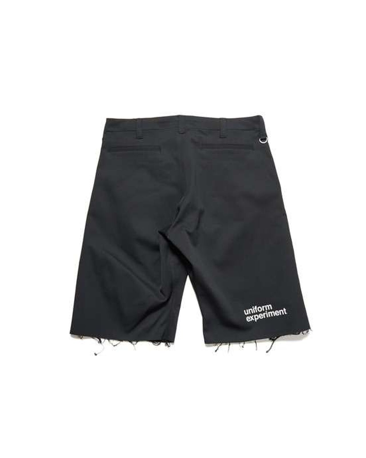 HIGH STRETCH PIQUE CUT OFF SHORTS,BLACK, large image number 0