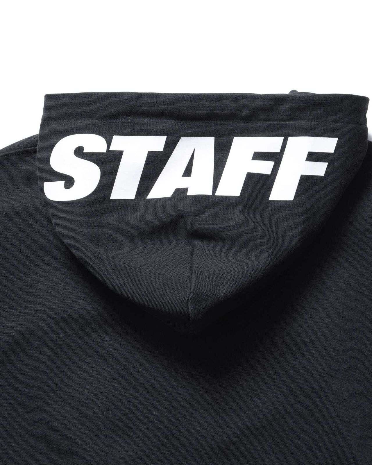 STAFF SWEAT HOODIE,BLACK, large image number 3