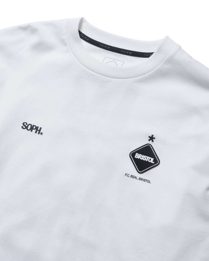 ERIC HAZE: EMBLEM L/S TEE,WHITE, medium image number 3