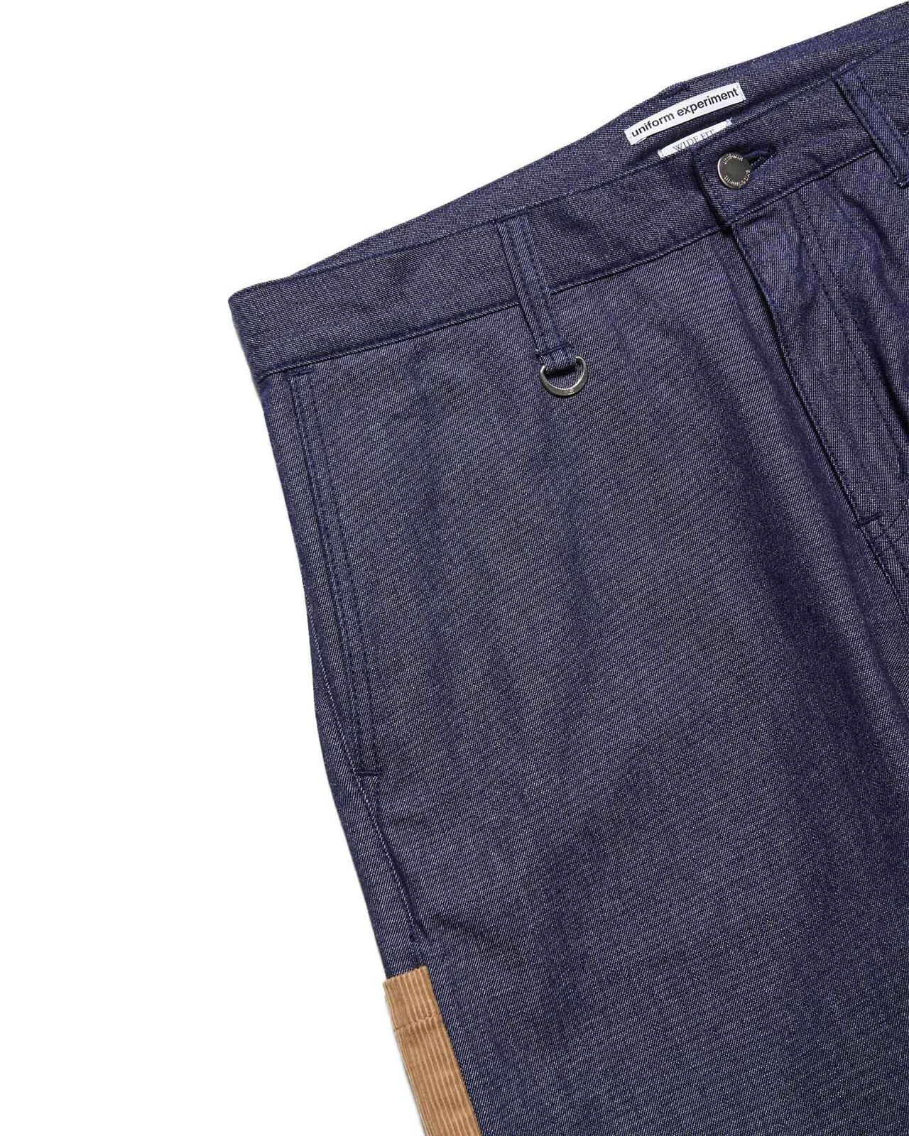 DENIM PAINTER PANTS,INDIGO, large image number 3