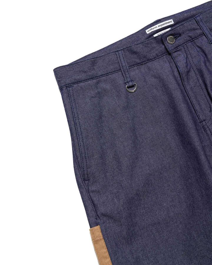 DENIM PAINTER PANTS,INDIGO, medium image number 3