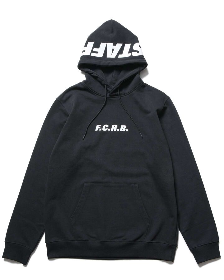 STAFF SWEAT HOODIE,BLACK, medium