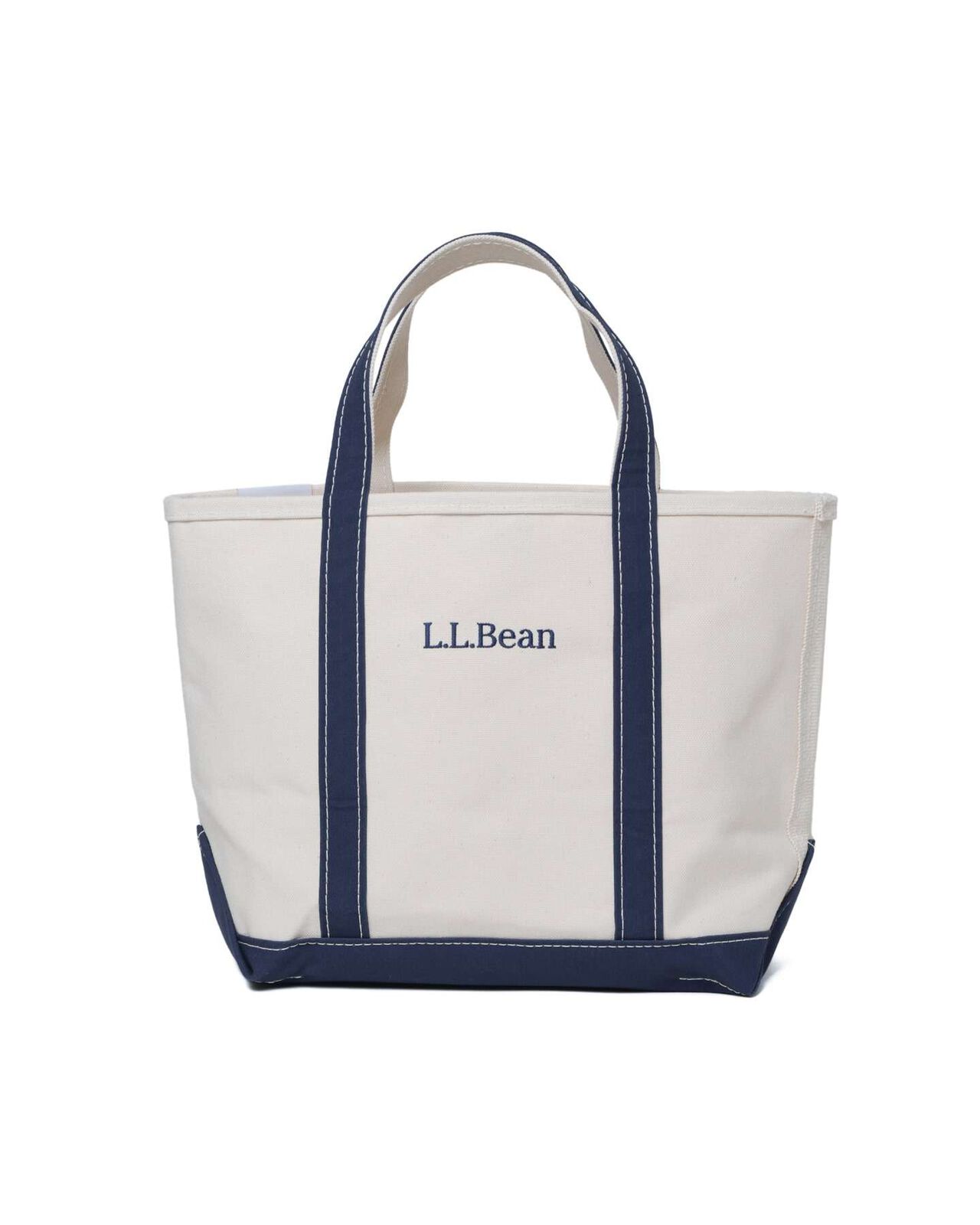L.L.Bean BOAT AND TOTE, OPEN-TOP : MEDIUM,NAVY, large image number 1