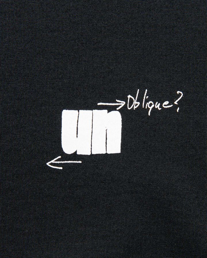 IN-PROCESS PRINT L/S TEE,BLACK, medium image number 3