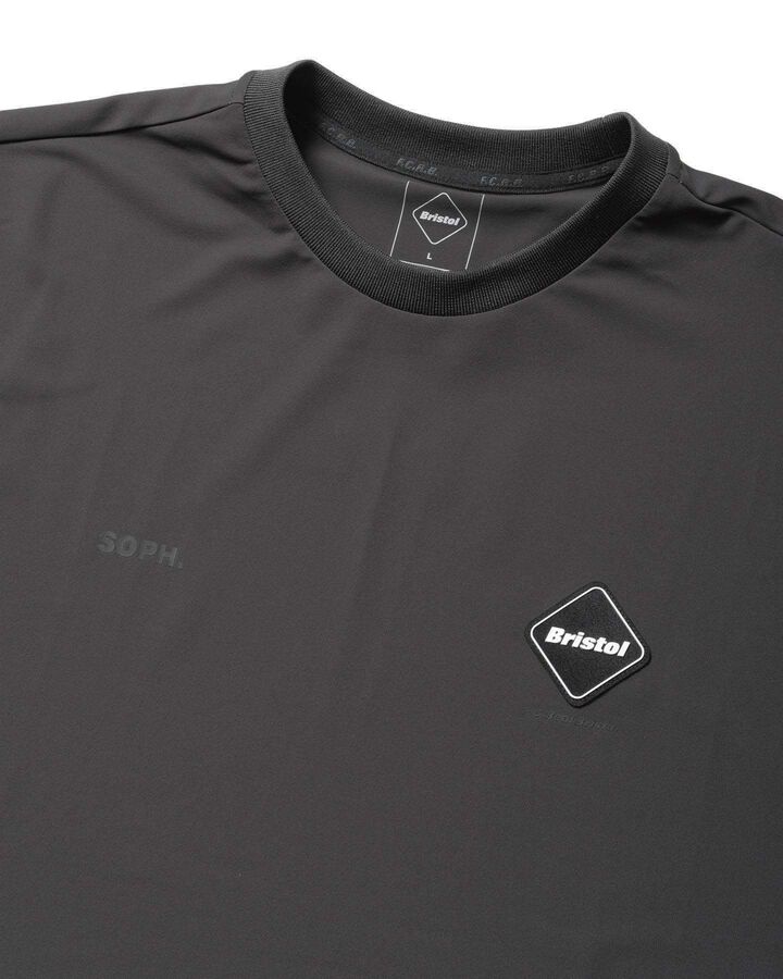 L/S ATHLETIC TOP,CHARCOAL GRAY, medium image number 2