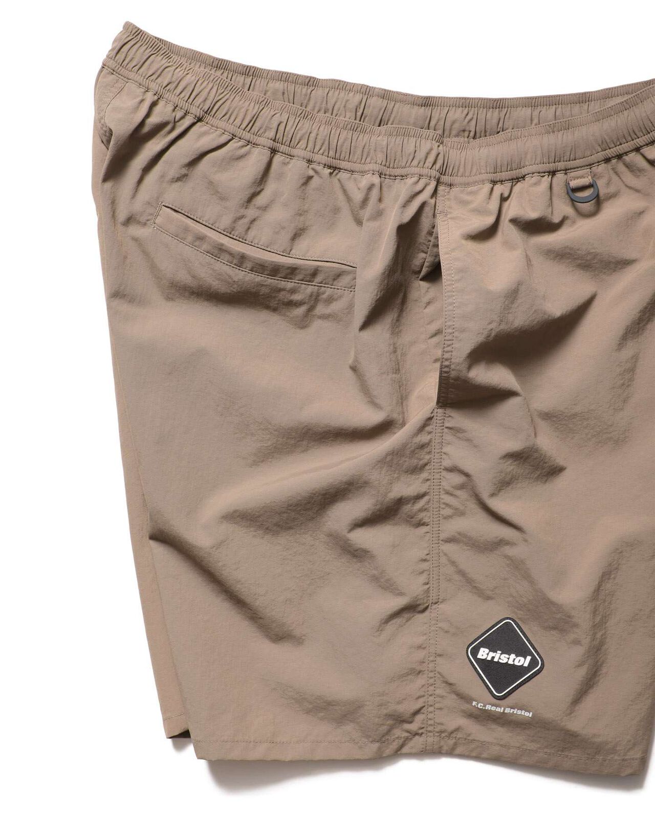 NYLON EASY SHORTS,MOCHA, large image number 2