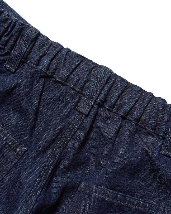 LEE DUNGAREES SHIRRING SLACKS,INDIGO, medium image number 5
