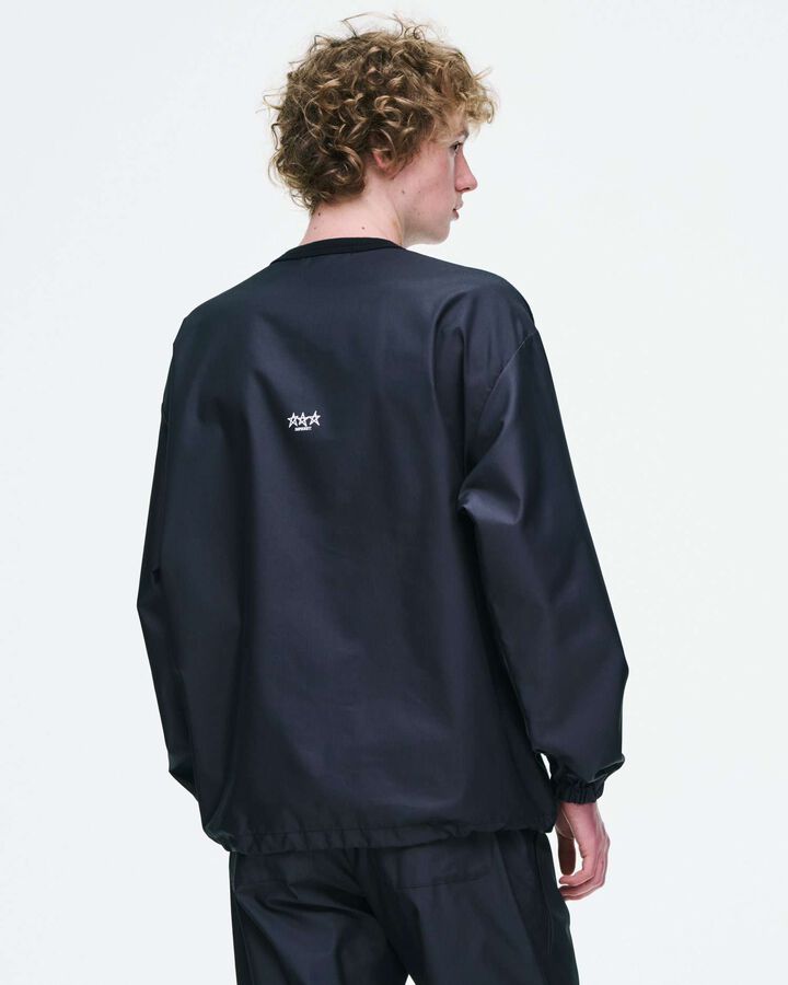FABRIC-MIX L/S TOP,LIGHT BLUE, medium image number 5