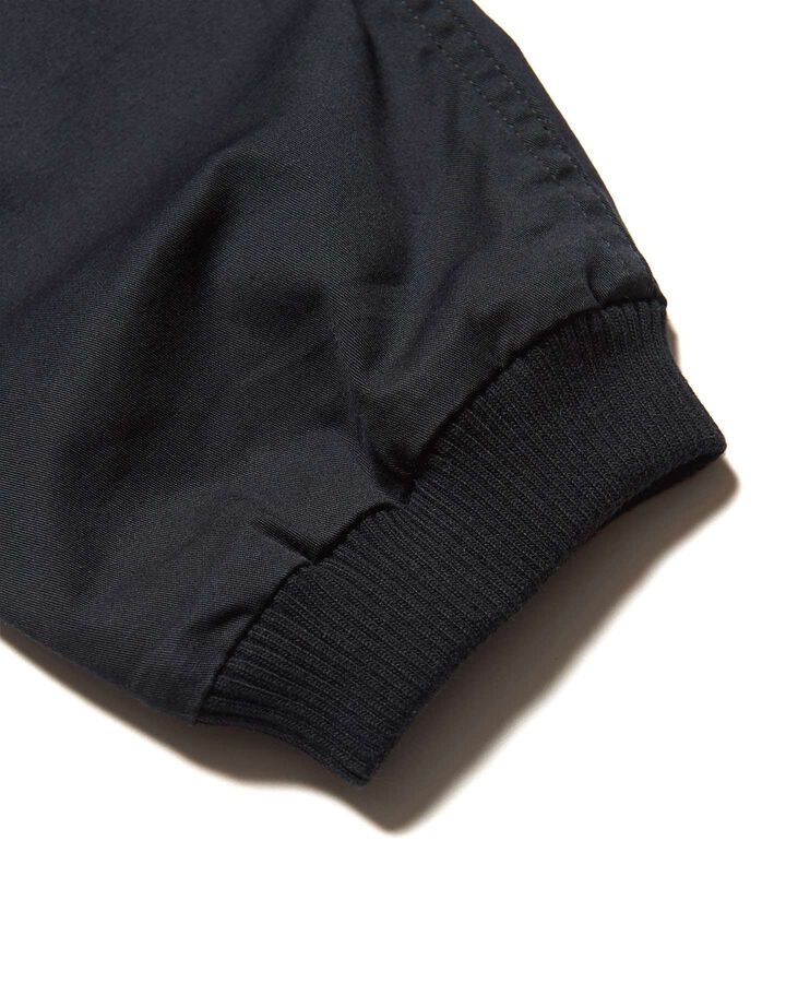 STRETCH TWILL SLIM-FIT RIBBED PANTS,BLACK, medium image number 3