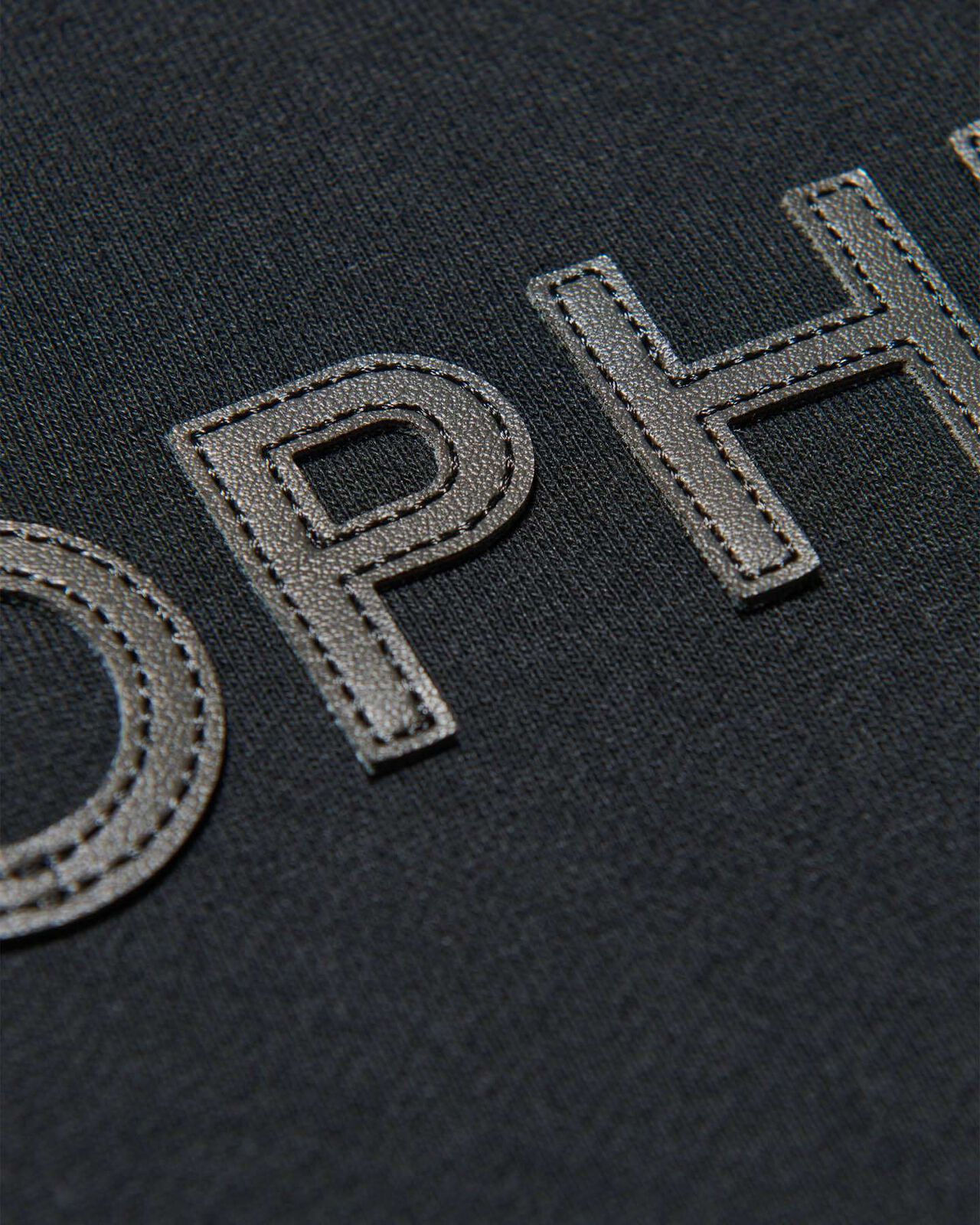 LOGO PATCH HOODIE,BLACK, large image number 2