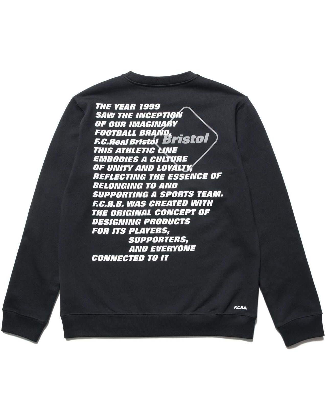 ORIGIN CREWNECK SWEAT,BLACK, large image number 0