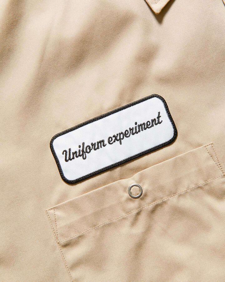 S/S WORK SHIRT,BEIGE, medium image number 3