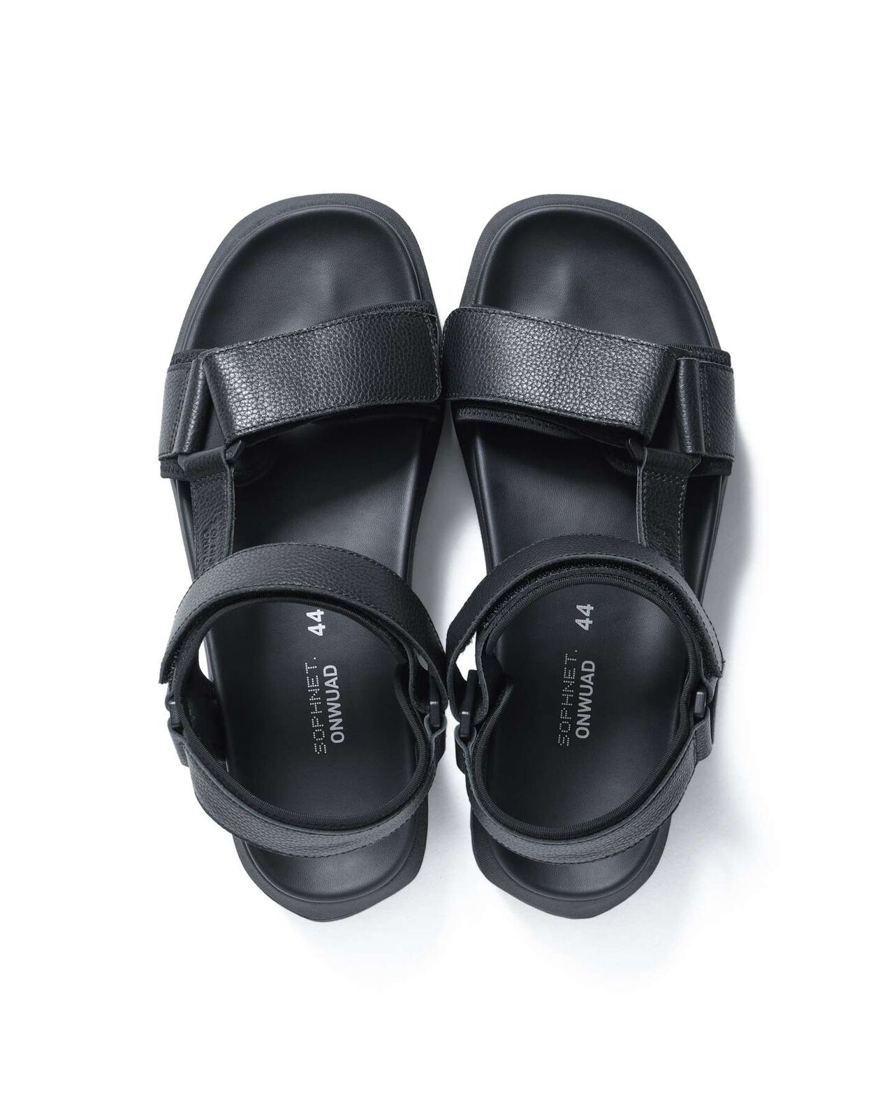 ONWUAD LEATHER SANDALS,BLACK, large image number 2