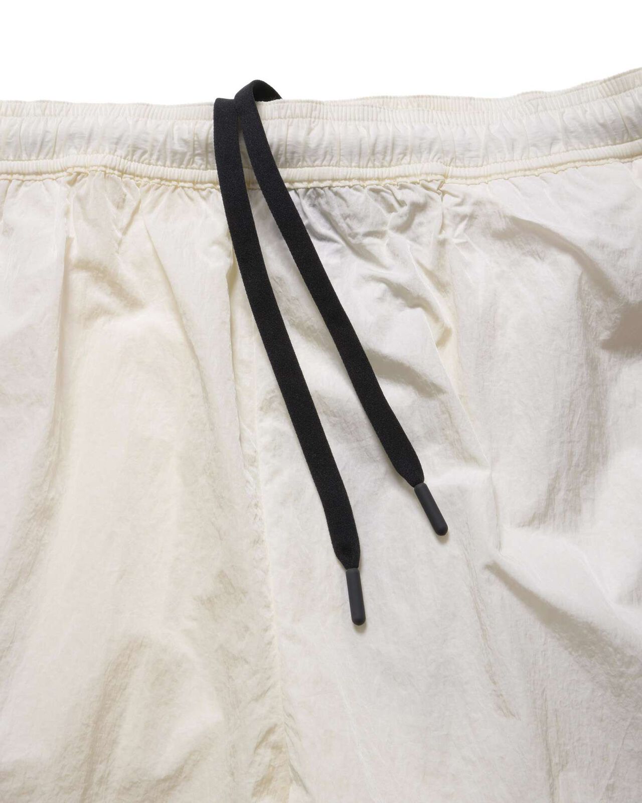 BIG LOGO NYLON EASY SHORTS,OFF WHITE, large image number 5