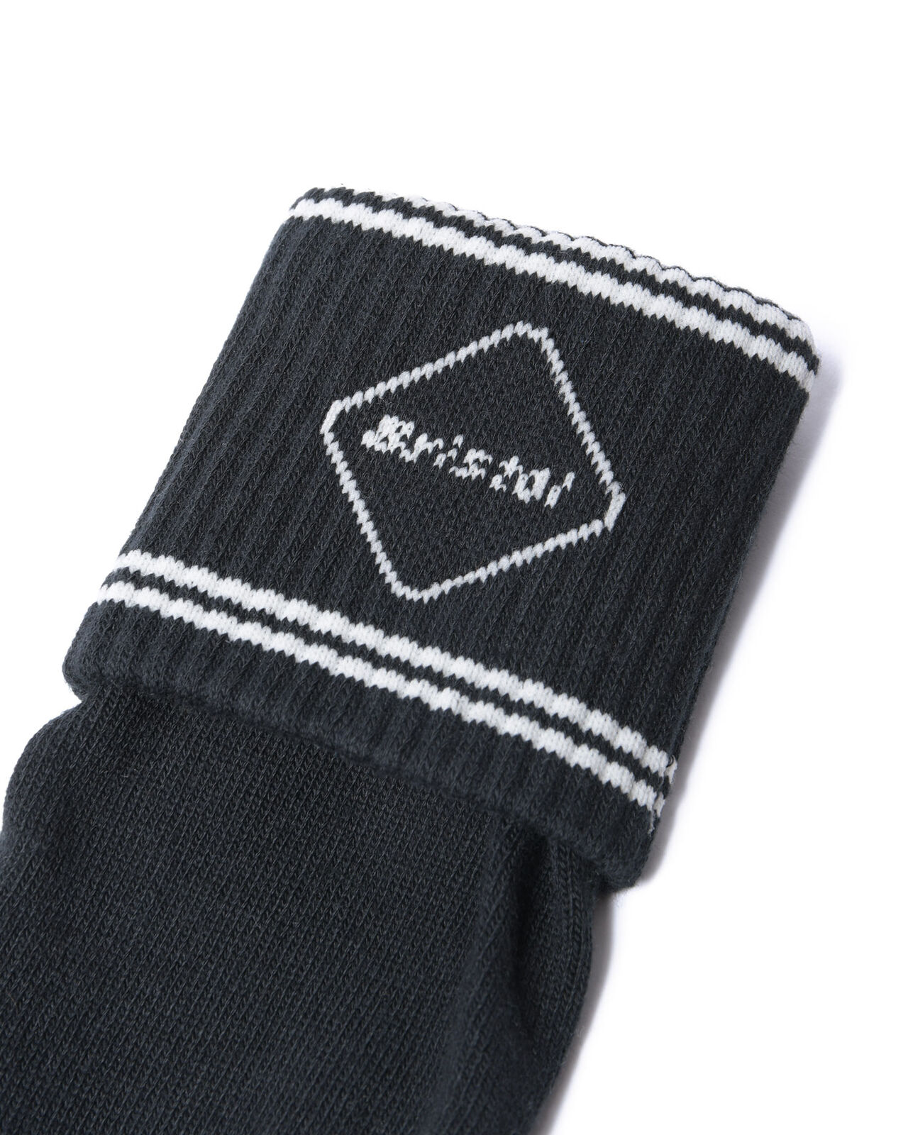 CUFF SOCKS,BLACK, large image number 1