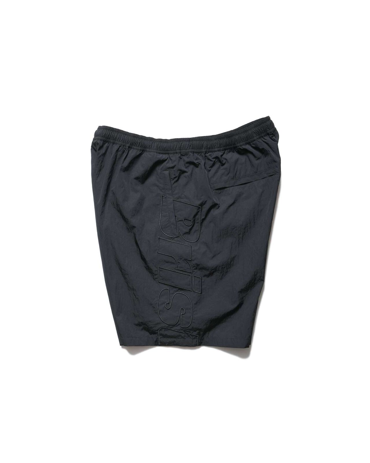 BIG LOGO NYLON EASY SHORTS,BLACK, large image number 1