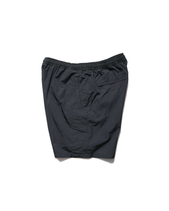 BIG LOGO NYLON EASY SHORTS,BLACK, medium image number 1