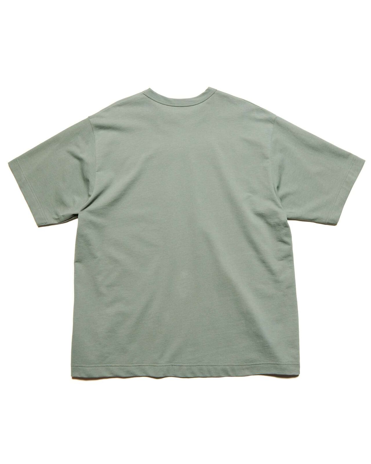 LEATHER PATCH WIDE TEE,KHAKI, large image number 1