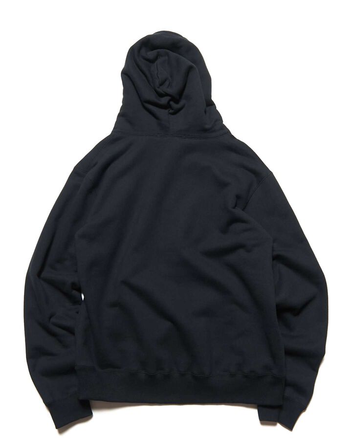 COLLEGE LOGO SWEAT HOODIE,BLACK, medium image number 1