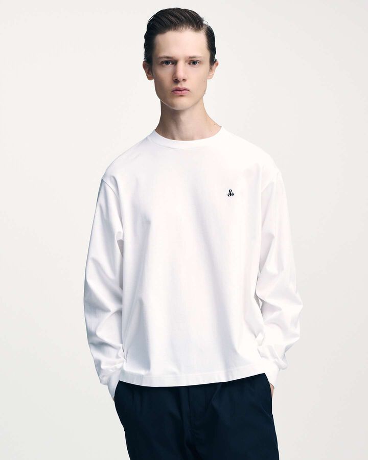 SCORPION WIDE L/S TEE,BLACK, medium image number 4