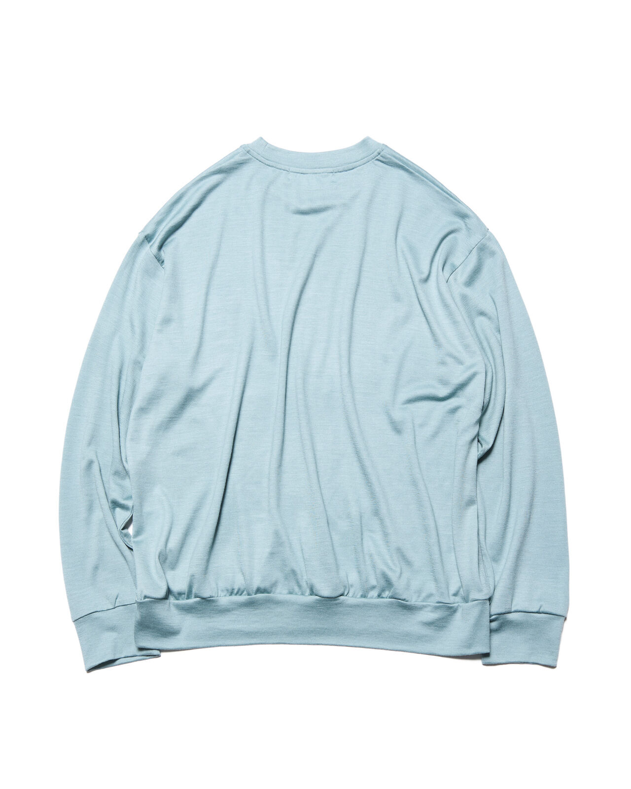 WASHABLE WOOL L/S TOP,GREEN, large image number 1