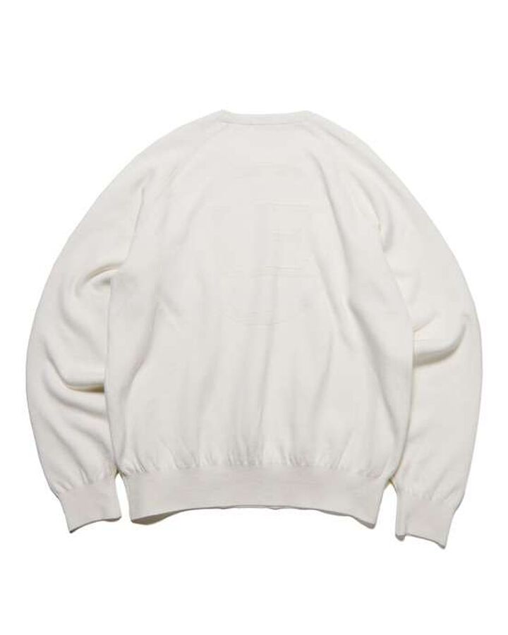 UE JACQUARD KNIT,WHITE, medium