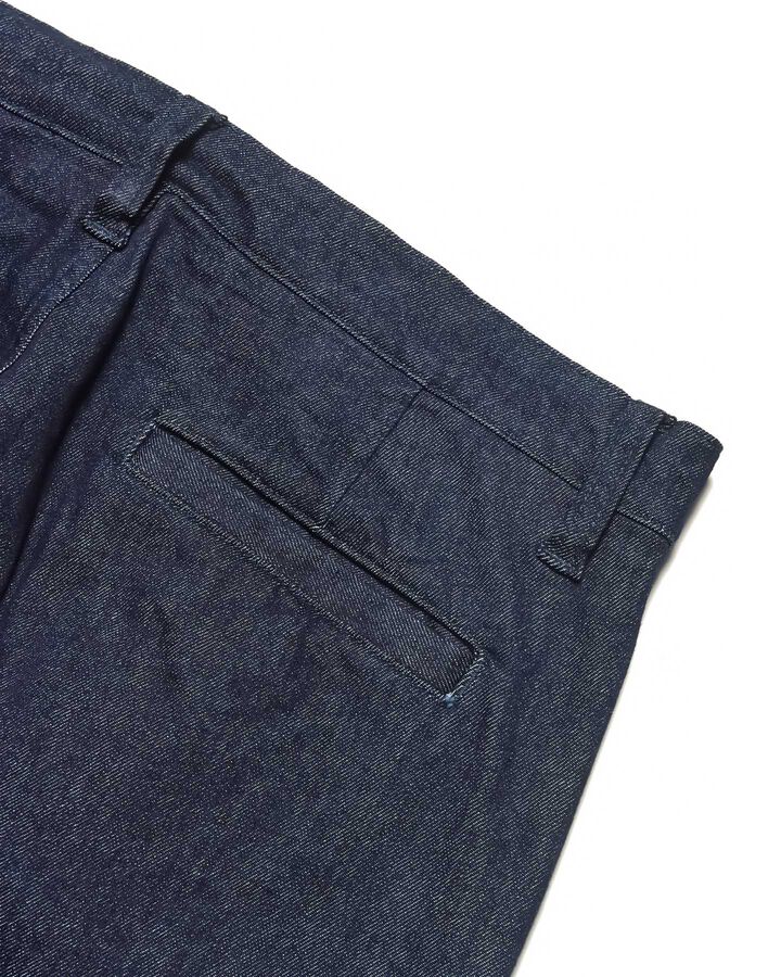 HIGH STRETCH DENIM TAPERED PANTS,INDIGO, medium image number 2