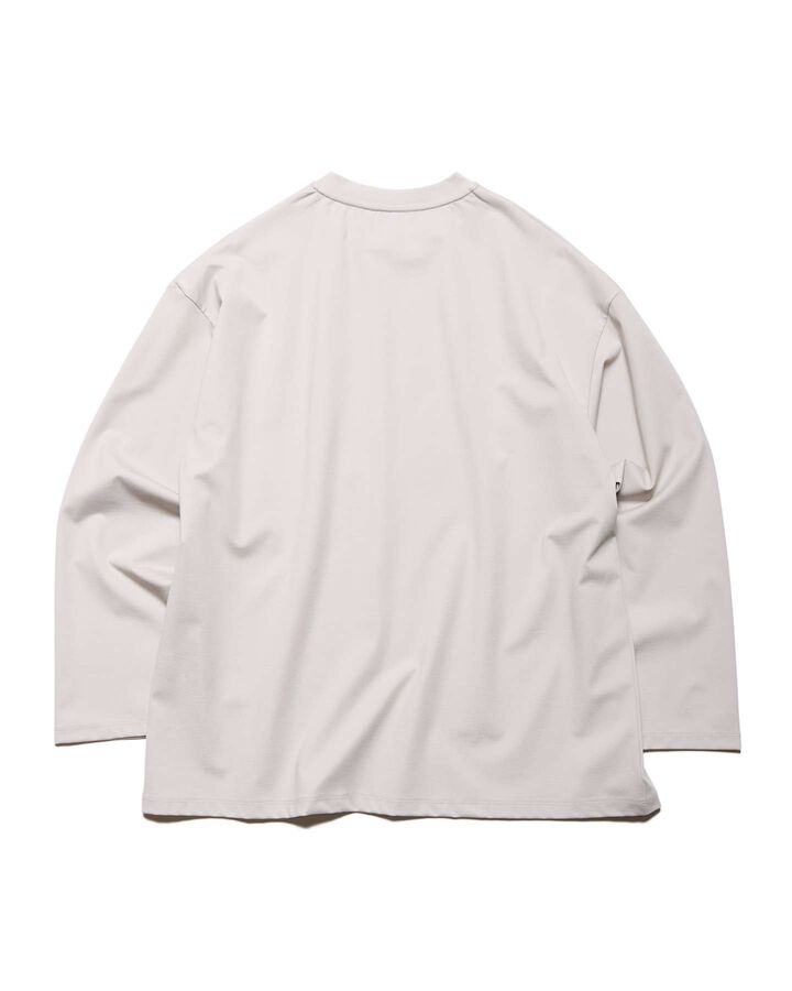 LOOSE L/S TEE,BEIGE, medium image number 1