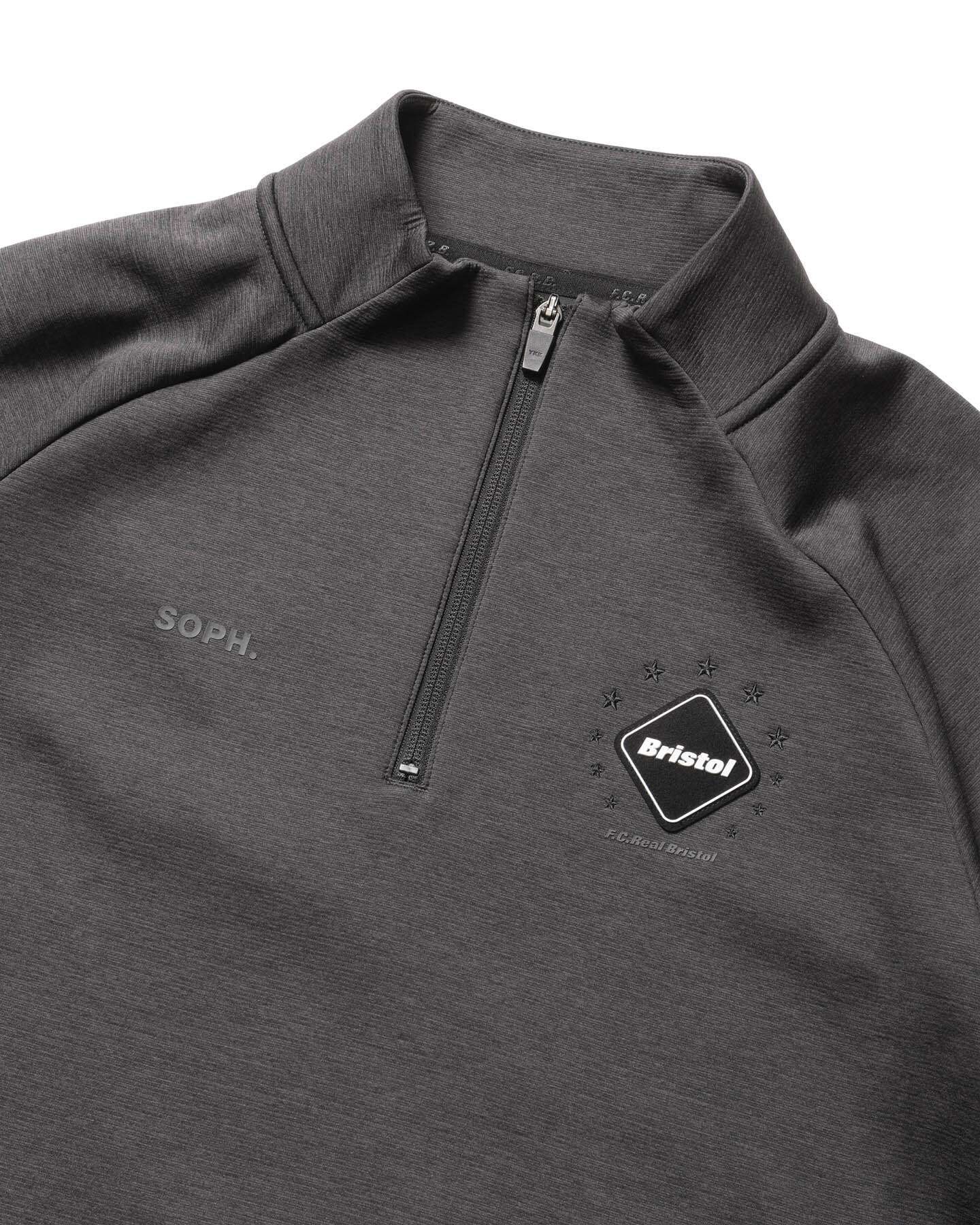 QUARTER KNIT ESSENTIAL HALF-ZIP TOP