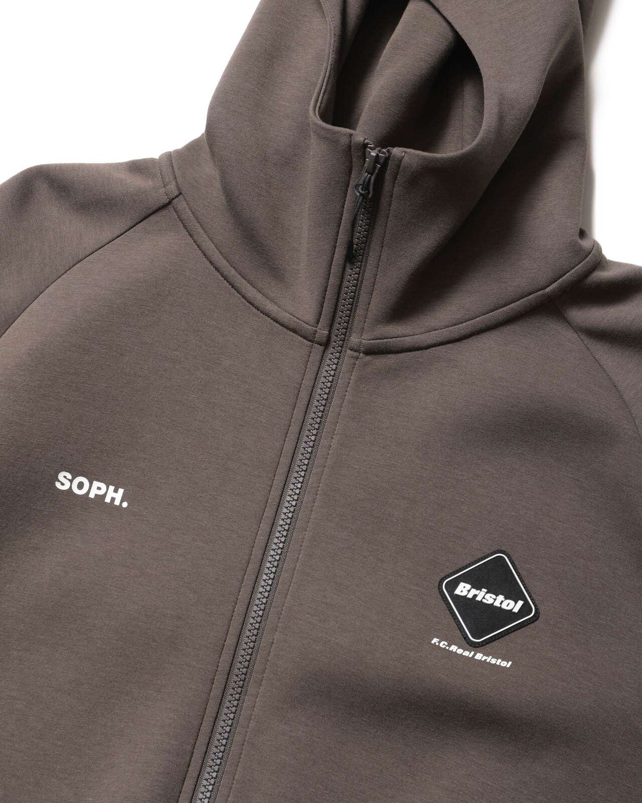 TECH SWEAT VENTILATION HOODIE,MOCHA, large image number 2