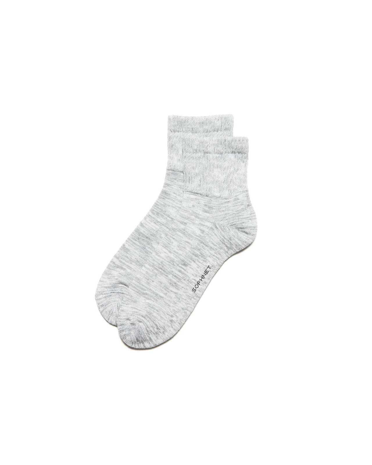 備長炭 SHORT SOCKS,WHITE, large image number 0
