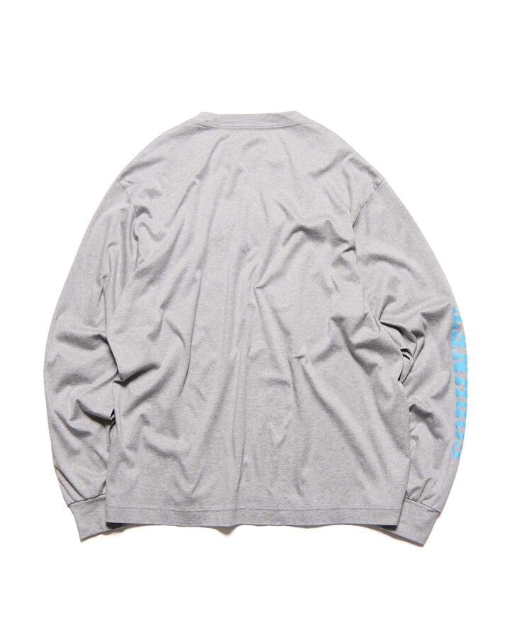 SCORPION L/S WIDE TEE,GRAY, medium image number 1